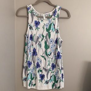 Anthropologie Cartagena Embroidered Tank